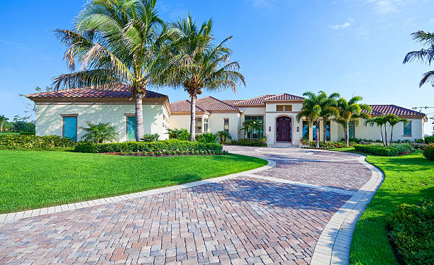 Permeable Paver Driveway in St Stephens, NC